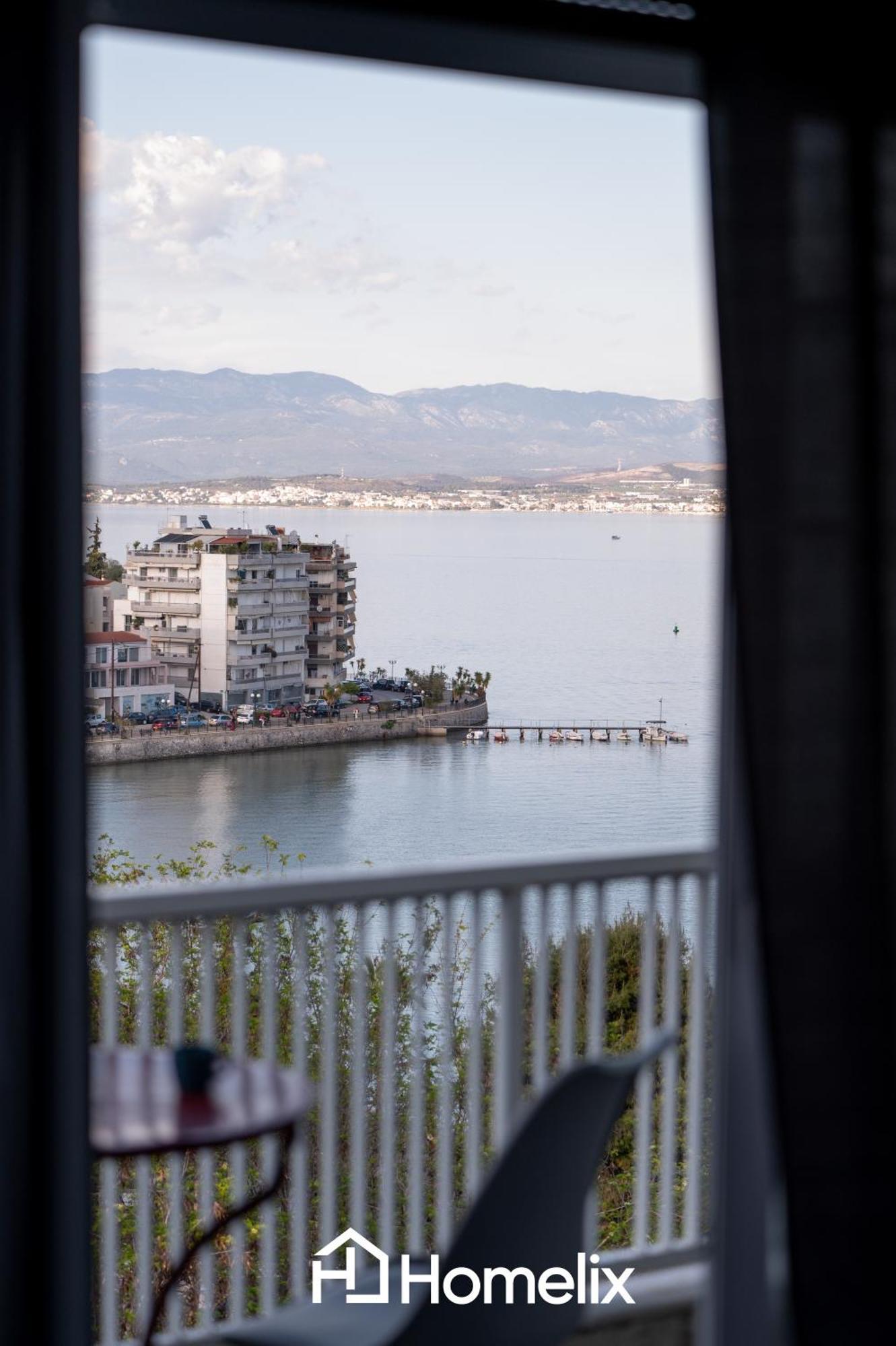 30M² Cosy Studio With Panoramic Sea View Chalkida Exterior photo